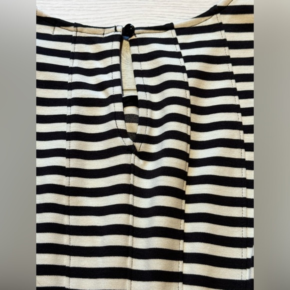 Monteau Striped Mini Dress - Size Medium - Picture 4 of 7